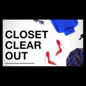 Need To Clear Out My Closet